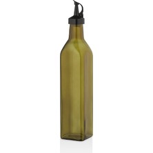 Qlux Ideas Qlux C-00405 Organik Yağdanlık Şişe 250ML Plastik Kilitli Kapak Cam - 24'li Paket