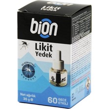 Bion Sivrisinek Öldürücü 35GR 60 Gece Sıvı Likit Yedek Şişe - 6'li Paket