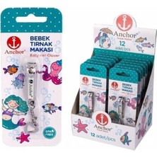 Anchor GX-605 Tırnak Makası Bebe - 12'li Paket