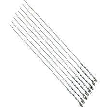 KRT Ibico C-700 Metal Mangal Şişi 50CM Ciğer Domates Burgulu Ince Yassı - 100'LI Paket