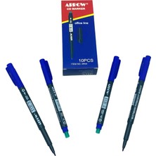 Arrow CD Marker Kalemi Mavi - 10'li Paket
