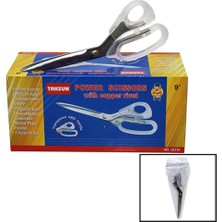 Taksun GL-119 Terzi Makası Şeffaf Saplı 9" - 12'li Paket