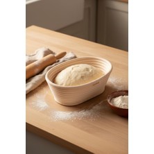 Bambum Puder - Ekmek Mayalama Sepeti Oval 21 cm
