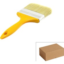 Gunsan Günsan Boya Fırçası 90MM No-4 001 540 Standart Kestirme Sarı Saplı - 12'li Paket