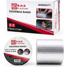 B.H.D El Aletleri B.h.d BHD-00477 Su Sızdırmaz Tamir Bantı 72MMX2MT Sakız Bandı - 12'li Paket