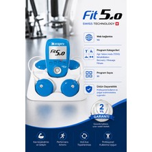 Tagesan Compex Fıt 5.0 Wireless Fitness Kas Güçlendirme Cihazı | 30 Programlı Kablosuz Ems Tens Stimülatör