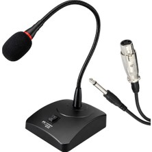 Magicvoice MV-H05 Kablolu Kürsü Mikrofonu Spiral Akrobat Gövde