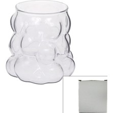 Sdr Ambalaj Sdr-B6 Cam Bardak 250ML Kulpsuz Üzüm Kuplu Çift Cidarlı - 100'LI Paket