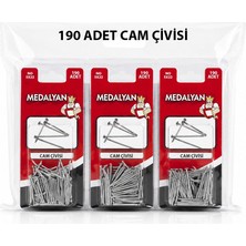Medalyan Dl-24 Cam Çivisi 5X22 190 Adet - 12'li Paket