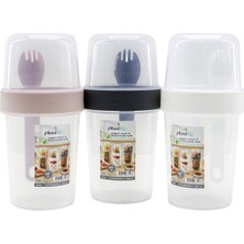 Plastlife KP-173 Yoğurt Müsli ve Atıştırmalık Kabı - 24'li Paket