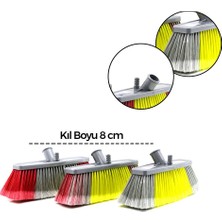 Gunsan Günsan Oto Yıkama Fırçası 8cm Kıl Boyu 8 Sıra 013 211 Battal Islak Zemin Yumuşak Doku Cam - 12'li Paket