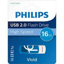 Philips Vivid FM16FD05B/00 16GB USB 2.0 Flash Bellek