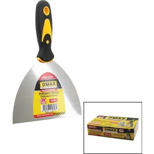 Dmax DMX-4723 Metal Spatula Fiber Saplı 150MM - 12'li Paket