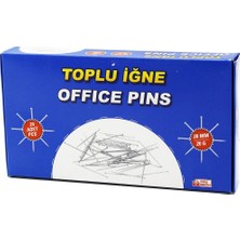 KRT Offıce Pıns Alc AT-001 Iğne 28MM Ofis Toplu Terzi Takı Iğnesi - 24'li Paket
