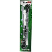 tp Buğz Plastik Kulplu Küpeşte Makaralı Katlanır Çamaşır Askısı BX40