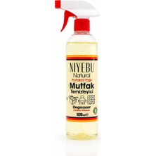 Niyebu Naturel Mutfak Temizleyici 600ML Portakal - 12'li Paket