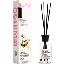 Lewingo Bambu Ortam Kokusu 110ML Cam Şişe Soft Cotton - 24'li Paket