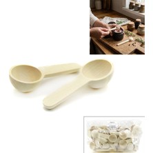 İbico Ibico İ22-405 Kürek Baharat 4cm Kaşık Ahşap Bambu - 50'li Paket