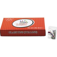 Glass Pins Glass Pıns K-0187 Başörtü Iğnesi 50 Adet Pls Mini - 20'li Paket