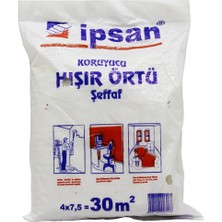 tp Buğz 30-M2 = 4x7.5mt Hışır Şeffaf Koruyucu Örtü BX40