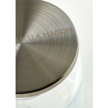 Bella Maison Jely Metal Kapaklı 12'li Kavanoz Seti Naturel