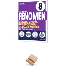 Fenomen Yayıncılık Fenomen Lgs 8. Sınıf 2027 Görsel Grafik Hızlı Okuma ve Sözel Mantık Soru Bankası + Telefon Standı