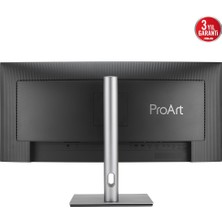 Asus 34"  IPS Proart PA34VCNV 5ms 60HZ Hdmı-Dp Typec RJ45 Kavisli Grafik Çizim Monitörü 3440X1440 / 90LM04A0-B02370