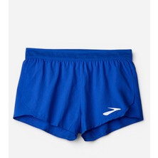 Brooks Elite 2" Split Short Kadın Mavi Şort 221714424