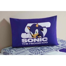 Taç Out Zorluteks Sonic Model % 100 Pamuk Kumaş 2'li Yastık Kılıfı 50X70 cm Çift Taraflı Baskı