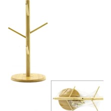 tp Buğz Mix Altlık =yuvarlak - Kare Bardak - Fincan Asacak Bambu - Ahşap 35CM BX40