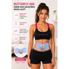 Spor Byfit Butterfly Abs Elektro Kas Karın Kası Çalıştırıcı Masaj Aleti