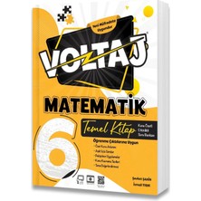 6.sınıf Voltaj Temel Kitap Matematik