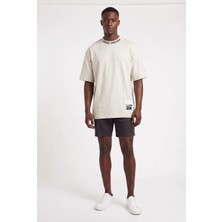 Blow Up Future Gen Dark Future Gri Oversize Erkek T-Shirt 141321