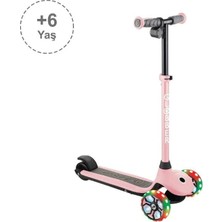 Globber One K E-Motion 4 Plus- Işıklı Elektirikli Scooter- Pastel Pembe