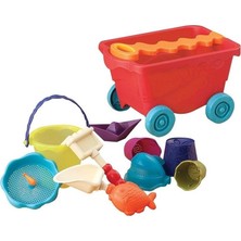 B.Toys Kirmizi Plaj Vagonu