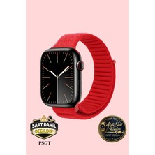 PSGT Apple Watch Band Uyumlu 38-40-41MM ve S10 S11 (42MM) Dalga Hasır Kordon Sport Kayışı