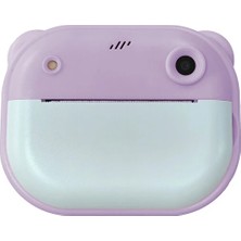 Bood Bm-33 Baskılı Çocuk Fotoğraf Makinesi Lila