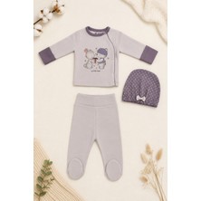 Beniizle My Little Friend Baskılı 3'lü Bebek Hastane Çıkış Set