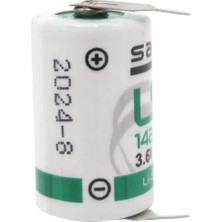 Saft Pil Kısa Puntalı 14250 Lityum 3.6V Lı-Socı2