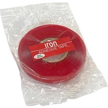 YLZ Çift Taraflı Bant 10 mm x 5 mt Şeffaf (Silikonlu)