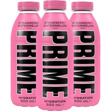 Prime Hydration Çilek Karpuz 500ML X3