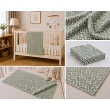 Sabia Daily Pamuk Polyester 80X150 cm Bebek Çocuk Pikesi
