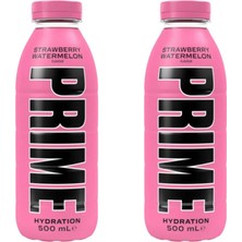 Prime Hydration Çilek Karpuz 500ML X2