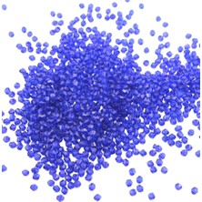 Serhat Aksesuar ve El İşçiliği Saks Mavisi 4 mm Piramit Akrilik Boncuk Aksesuar Takı Malzeme (25 Gr)