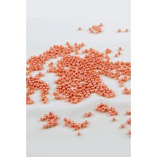 3 mm Orange Cam Inci Boncuk Aksesuar Takı Malzemesi (30 gr 700 Adet)