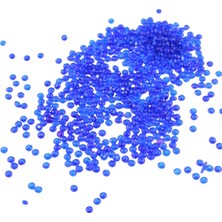 Serhat Aksesuar ve El İşçiliği Gece Mavisi 4 mm Basık Akrilik Boncuk Akseuar Takı Malzeme (25 Gr)