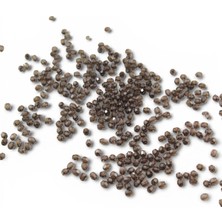Serhat Aksesuar ve El İşçiliği 4 mm Basık Antra Rengi Akrilik Boncuk Aksesuar Takı Malzemesi (25 Gram)