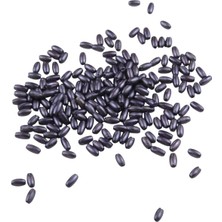 Serhat Aksesuar ve El İşçiliği Inci Arpa Boncuk Mat Koyu Gri 3 mm (20 gr Ortalama 600 Adet)