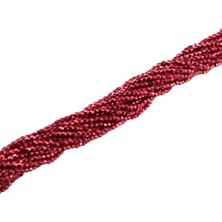 Serhat Aksesuar ve El İşçiliği Metal Kırmızı 3 mm Plastik Boncuk Aksesuar Takı Malzemesi (20 Gr)