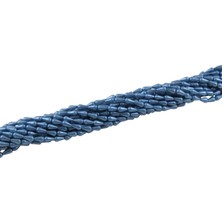 Serhat Aksesuar ve El İşçiliği Damla Inci 6X10 mm Güzel Mavi Boncuk (20 gr Ortalama 125 Adet)